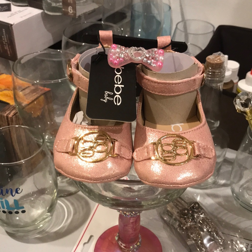 Baby BeBe Shoes & Hair Bow